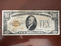 Series 1928 $10 Gold Certificate Woods Mellon