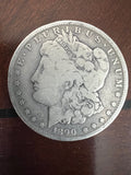 1890-P Morgan Silver Dollar