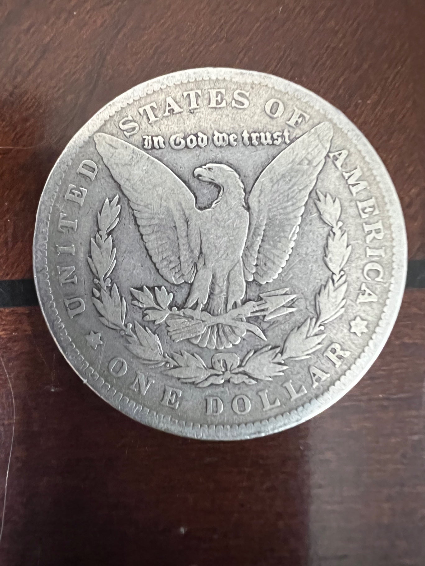 1890-P Morgan Silver Dollar