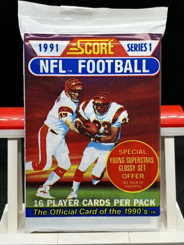 1991 Score Series 1 Football Pack 23 Boomer Esiason