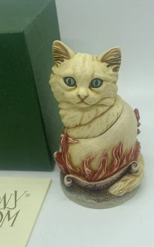 Harmony Kingdom Cosa Nostra Cat Phoenix Box Figurine TJLEB00S Signed