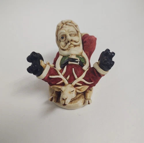 Harmony Kingdom Holy Roller Santa Figurine