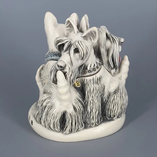 Harmony Kingdom Scotland Yard Terriers TJHO6