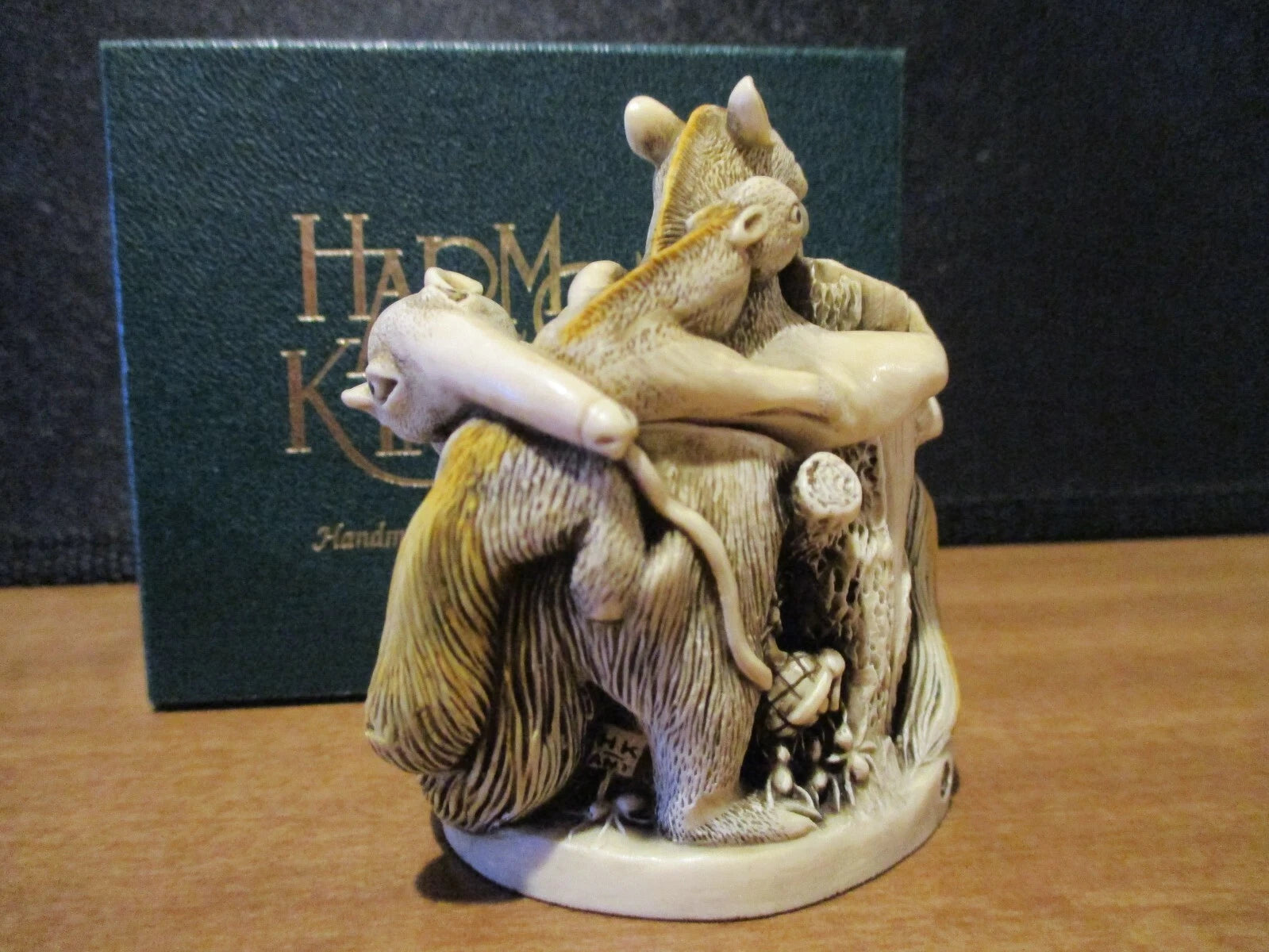 1998 Harmony Kingdom Antipasto Anteater Box Figurine