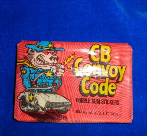 1978 Donruss CB Convoy Code Red Pack Police Bear
