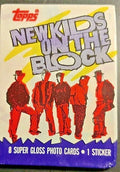 1989 Topps New Kids on the Block Blue Sealed Pack