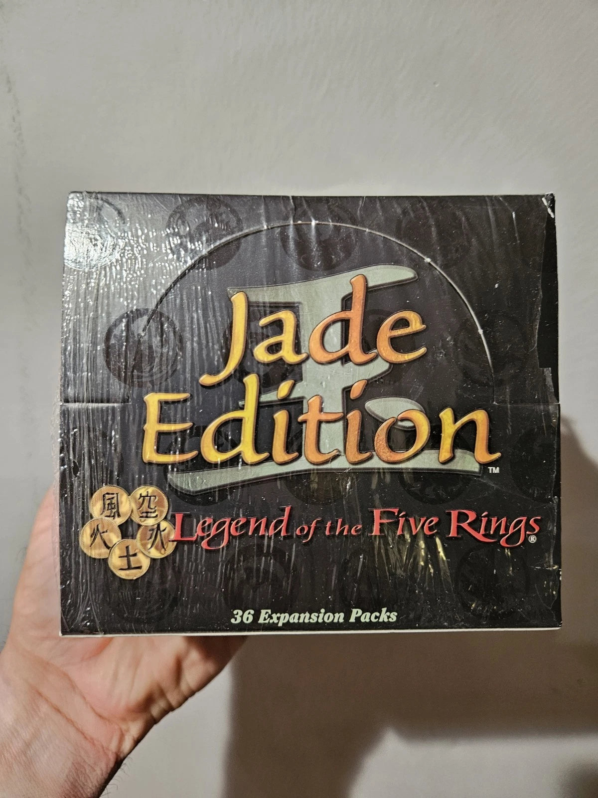 1999 Legend Of The Five Rings Jade Edition Hobby Sealed Box 36 Packs