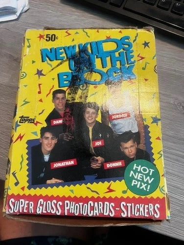 1989 Topps New Kids on the Block Box 36 Packs