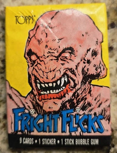 1988 Topps Fright Flicks Pumpkinhead Sealed Wax Pack
