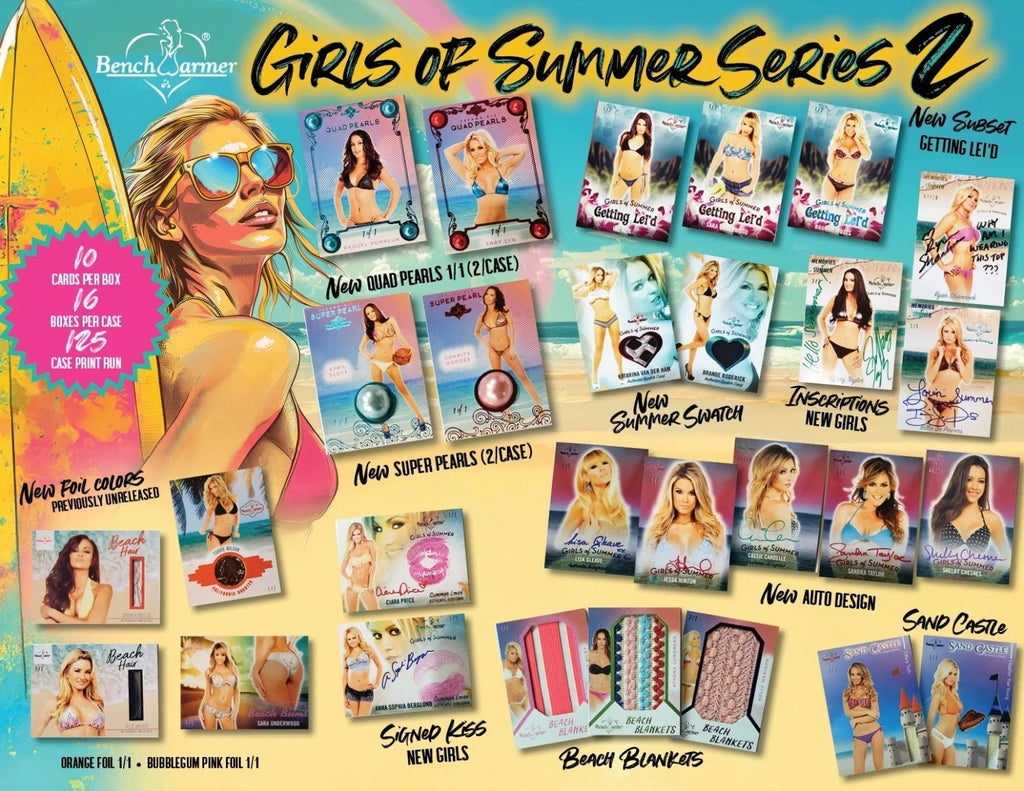 2025 Bench Warmer Series 2 Hobby Sealed Box 10 Cards