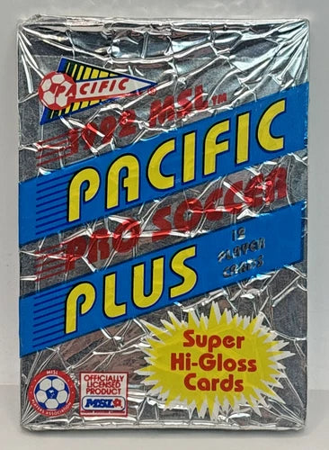 1992 Pacific Pro Soccer Plus Sealed Pack 12 Cards