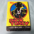 1990 Topps Dick Tracy Talking Watch Pack
