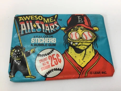 1988 Leaf Awesome All Stars Blue Pack