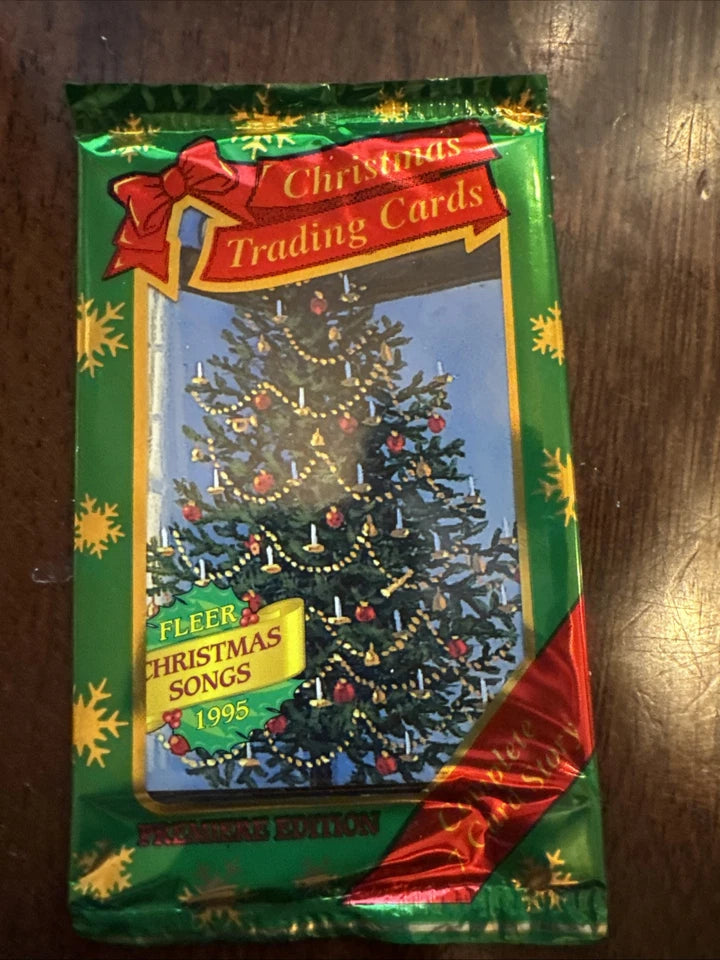 1995 Fleer Christmas Songs Red Ball Tree Pack