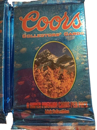 1995 Coors Brewing Collectors Cards Pack Mountains