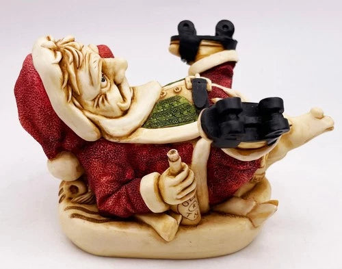 Harmony Kingdom Holy Roller Santa Figurine
