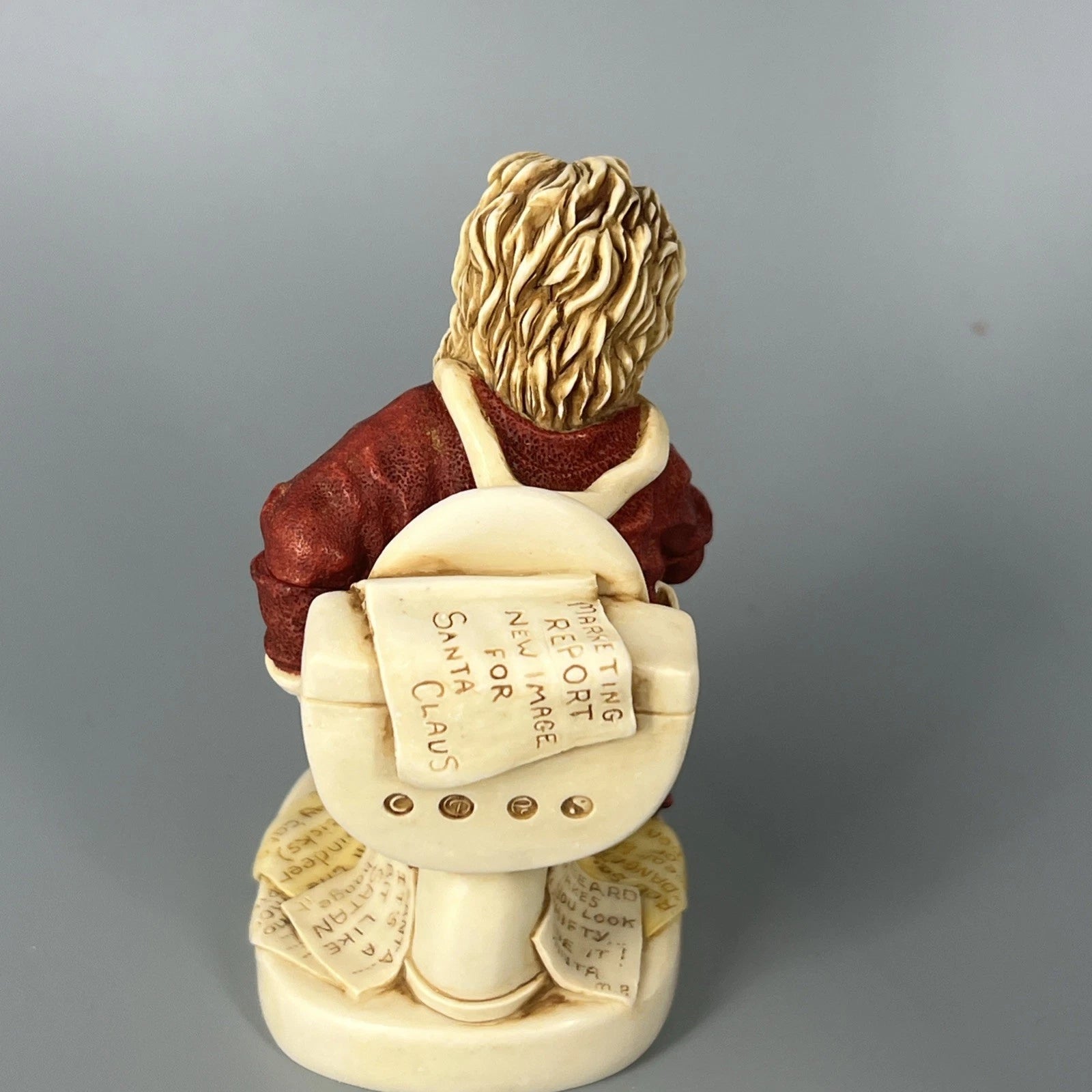 Harmony Kingdom Holy Sit Treasure Jest Santa Box