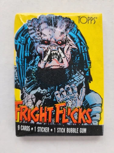 1988 Topps Fright Flicks Predator Wax Pack