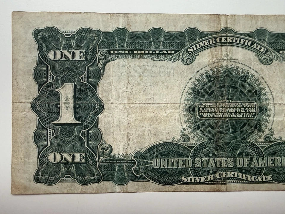 1899 $1 Silver Certificate Black Eagle Fr. 236 Speelman White Large Size Note