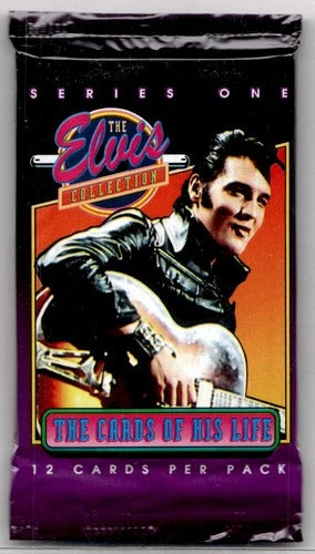 6 Pack Set - 1992 Topps Elvis Series 1 Sealed Wax Pack Lot of 6 Full Wrapper Set