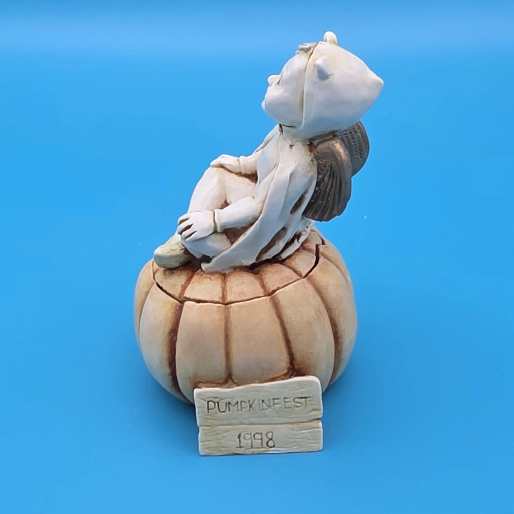 1998 Harmony Kingdom Pumpkinfest Event Box Figurine