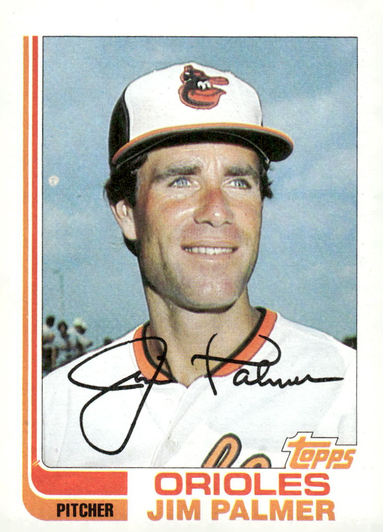 1982 Topps #80 Jim Palmer