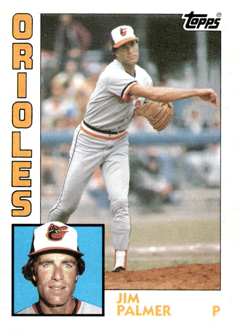 1984 Topps #750 Jim Palmer