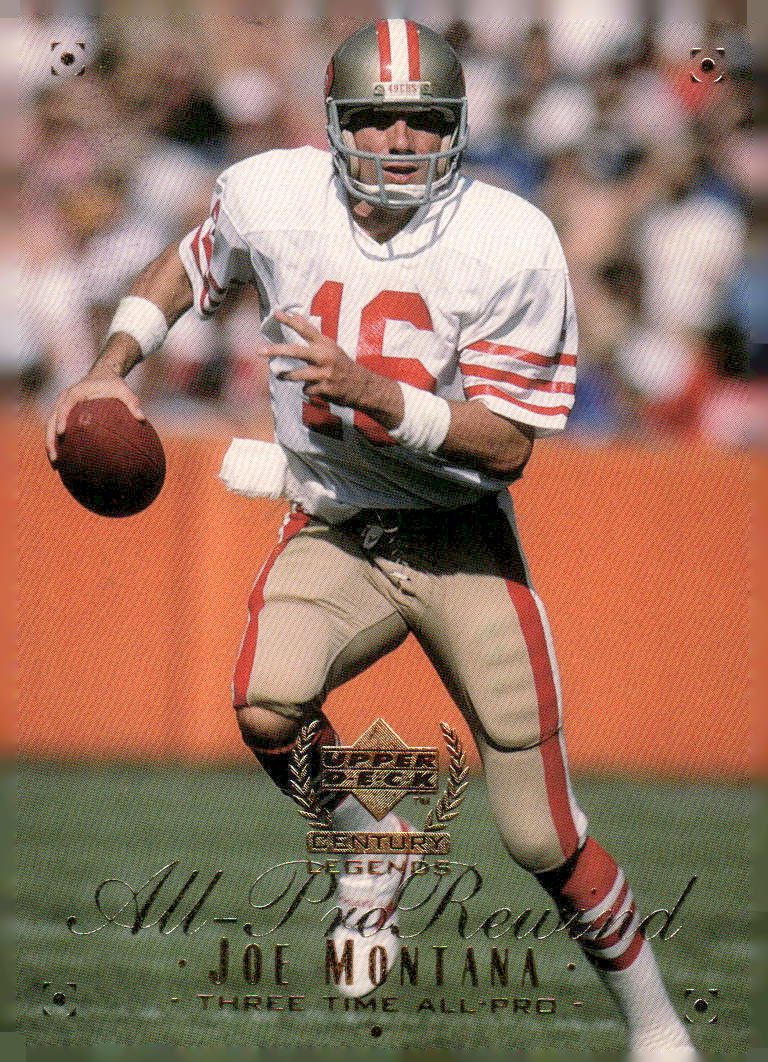 1999 Upper Deck Century Legends #118 Joe Montana
