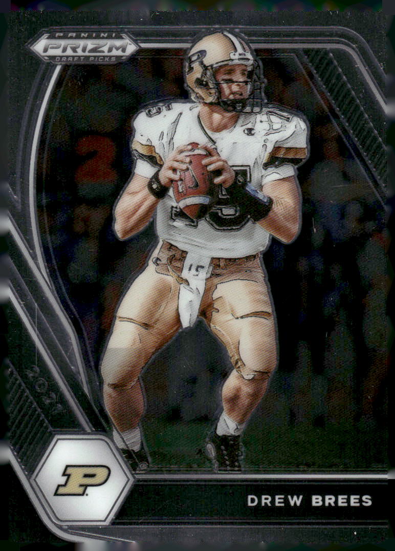 2021 Panini Prizm Draft Picks Collegiate #16 Drew Brees