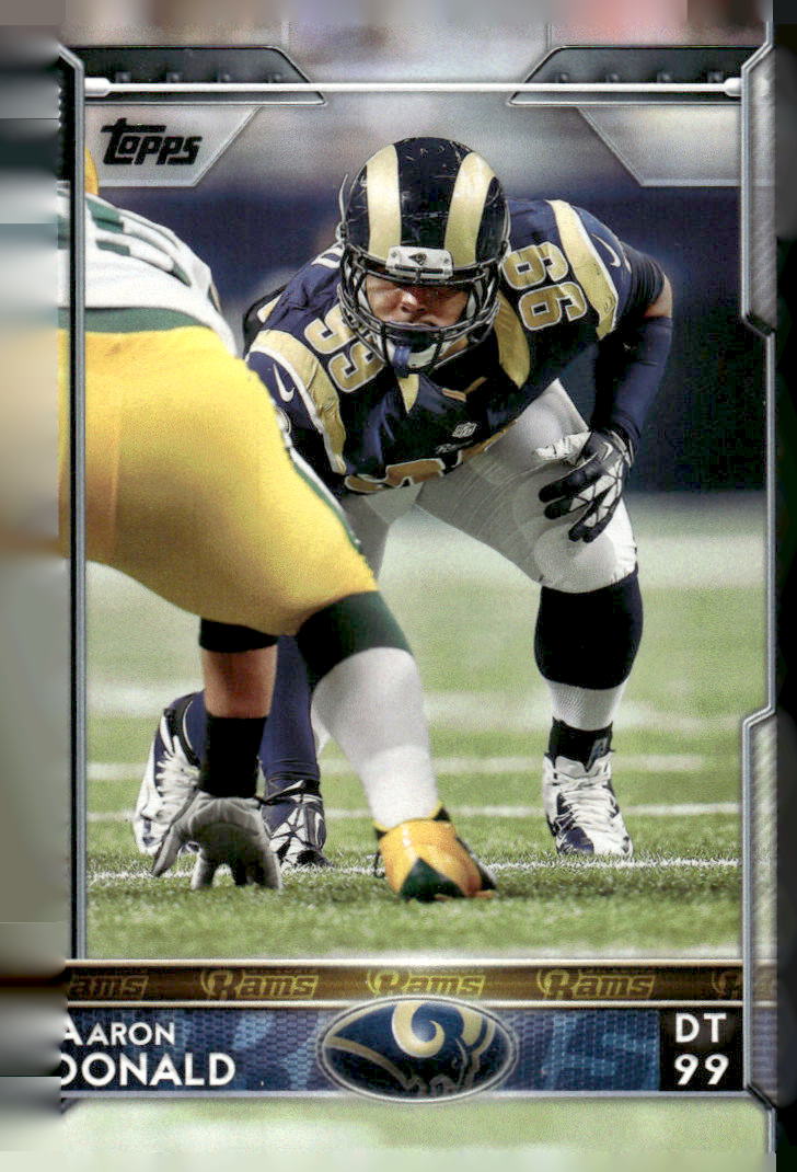 2015 Topps #201 Aaron Donald 60th Anniversary