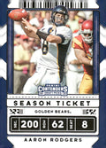 2020 Panini Contenders Draft Picks #3 Aaron Rodgers