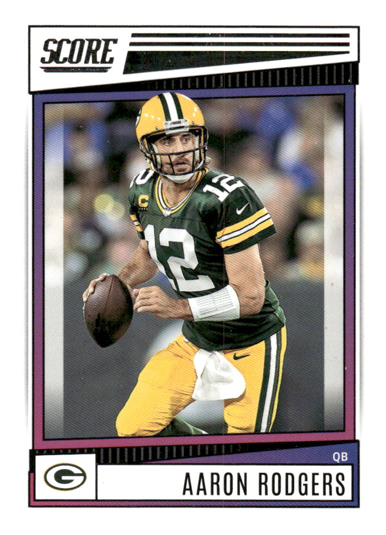 2022 Score #96 Aaron Rodgers