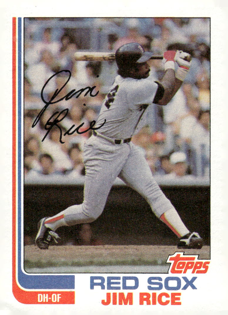 1982 Topps #750 Jim Rice