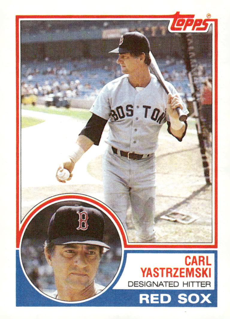 1983 Topps #550 Carl Yastrzemski