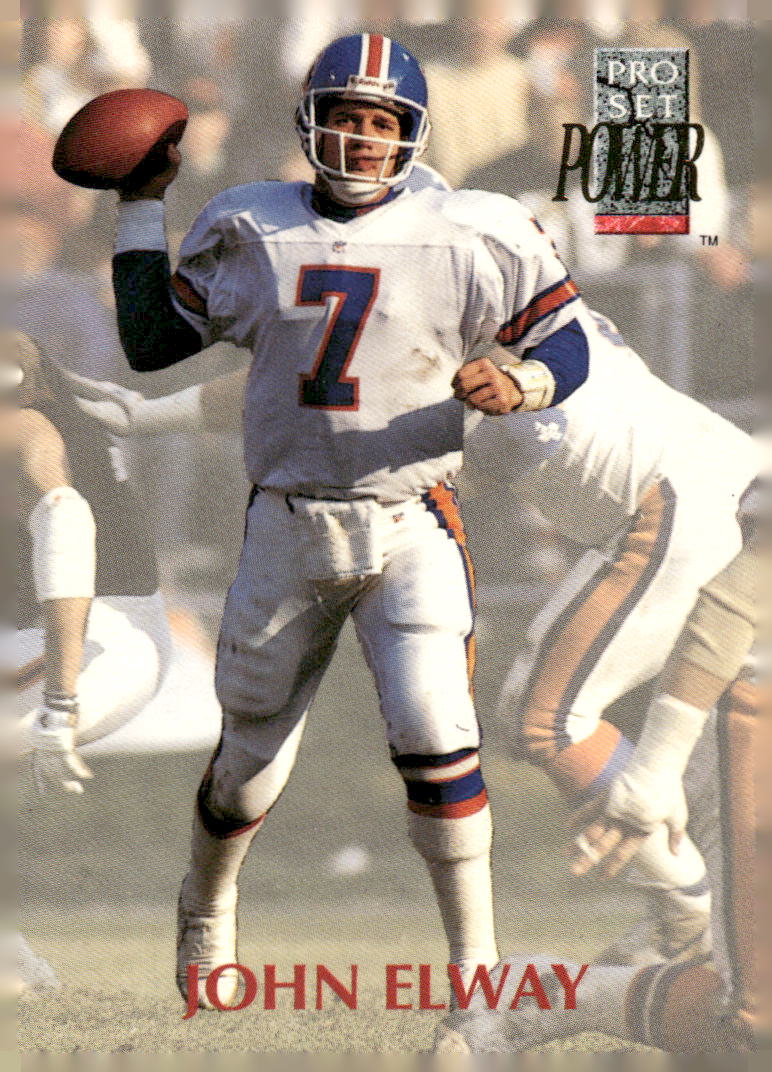 1992 Pro Set Power #7 John Elway