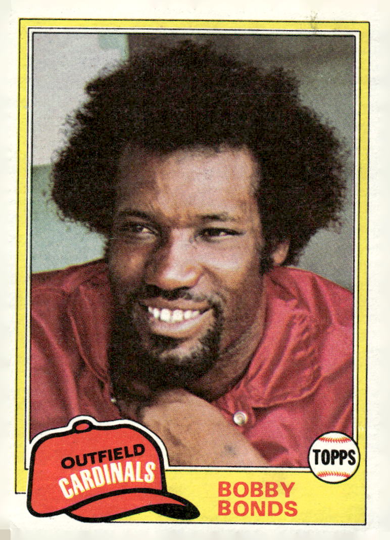 1981 Topps #635 Bobby Bonds