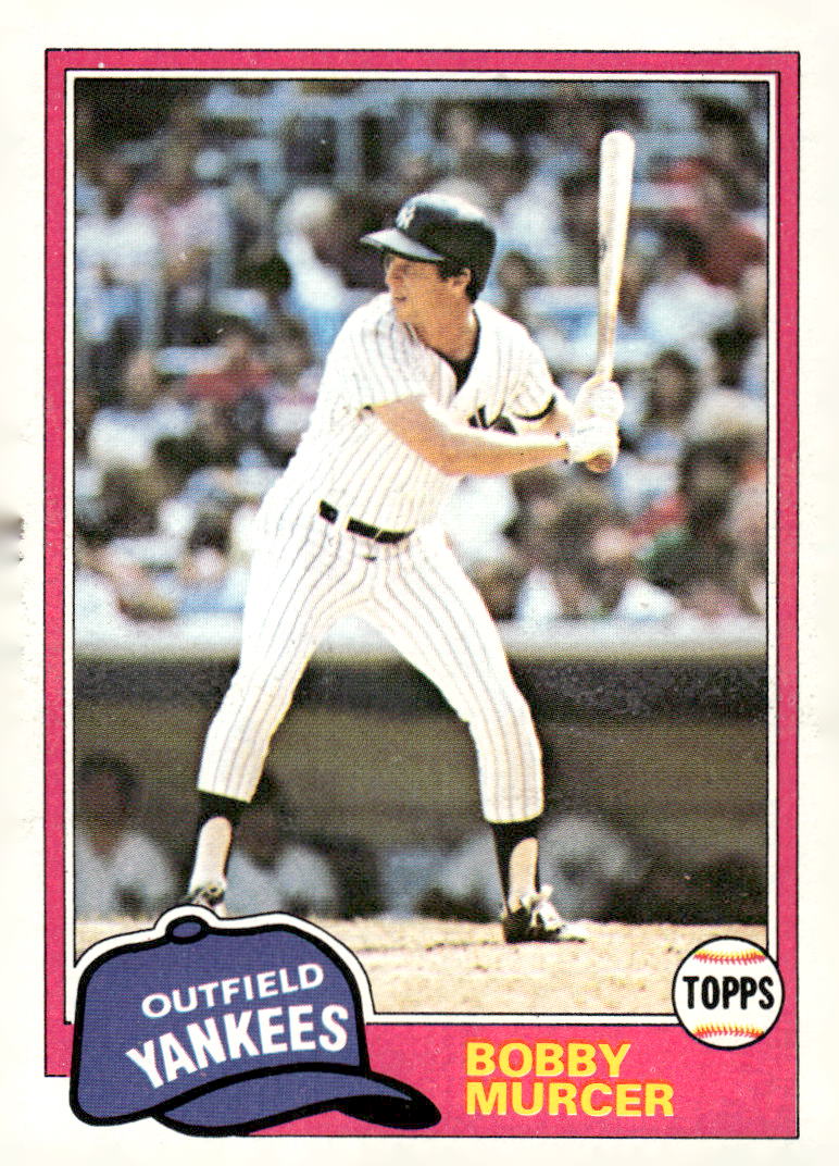 1981 Topps #602 Bobby Murcer