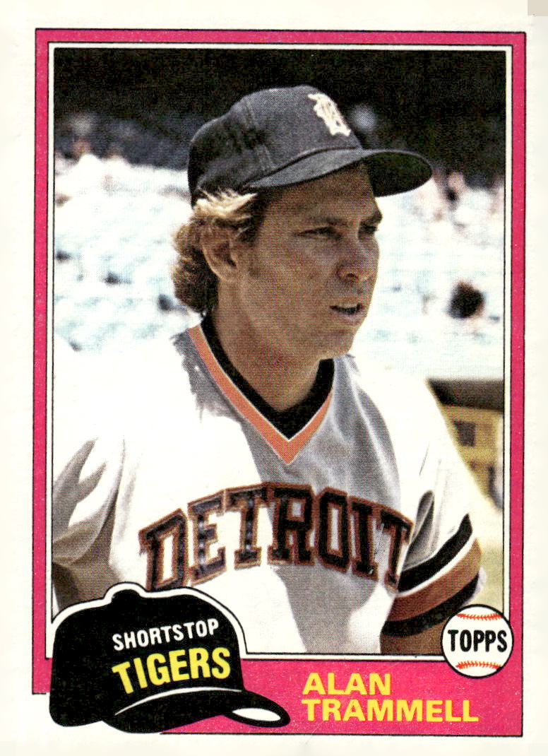 1981 Topps #709 Alan Trammell