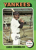 1975 Topps #585 Chris Chambliss