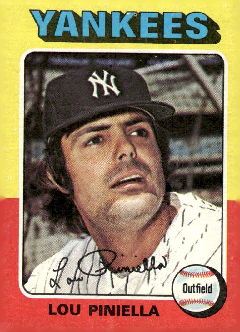 1975 Topps #217 Lou Piniella