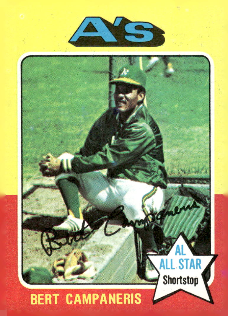 1975 Topps #170 Bert Campaneris