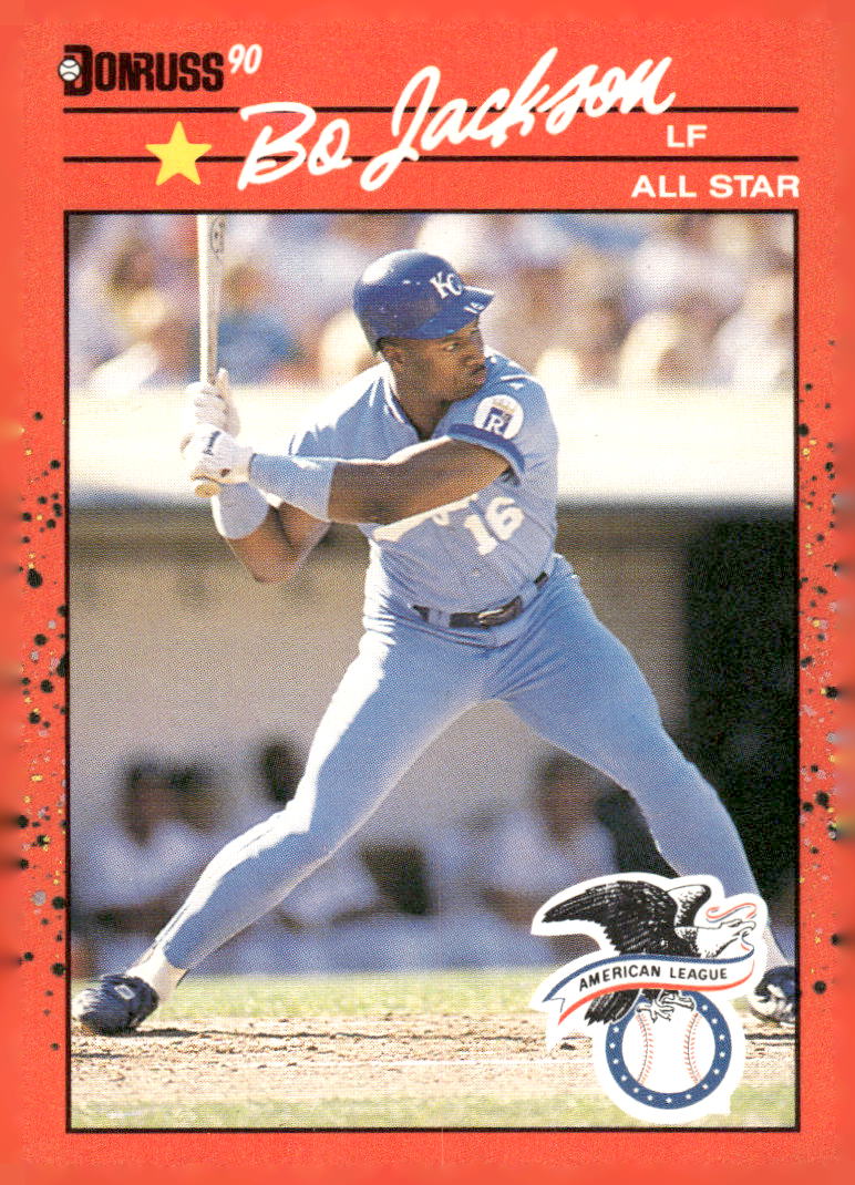 1990 Donruss #650b Bo Jackson