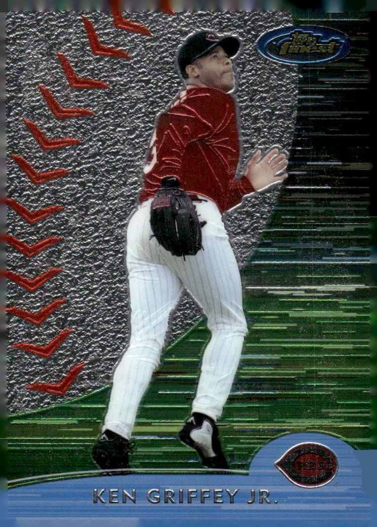 2023 Topps Finest #146 Ken Griffey Jr 2000 Topps Finest World's Finest