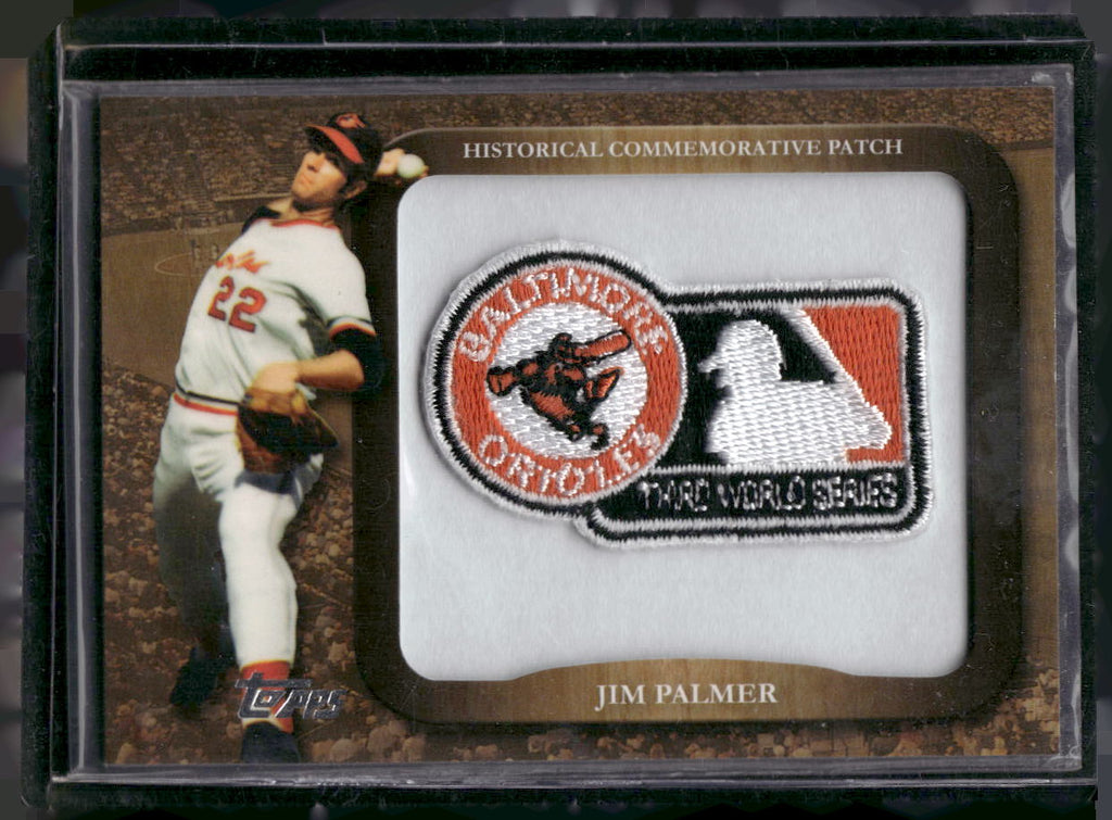 2009 Topps #LPR-78 Jim Palmer Legends Commemorative Patch