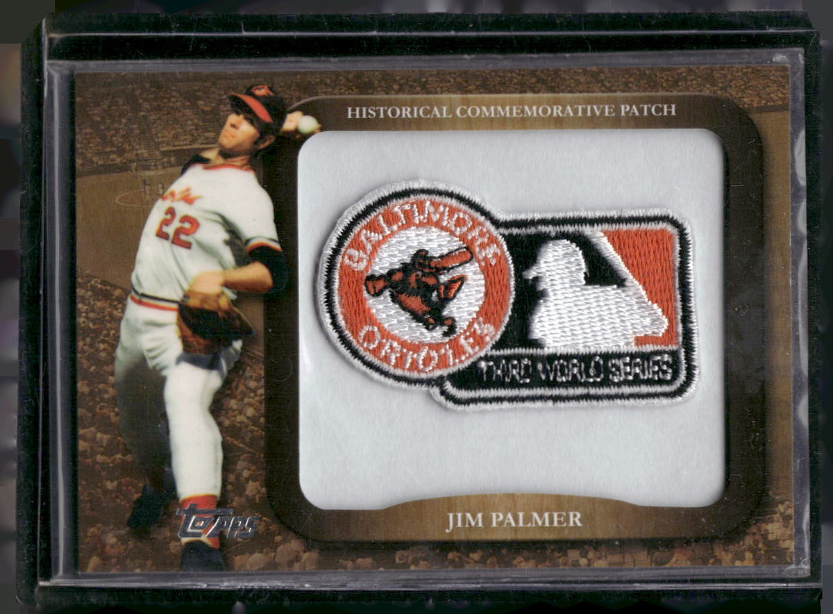 2009 Topps #LPR-78 Jim Palmer Legends Commemorative Patch