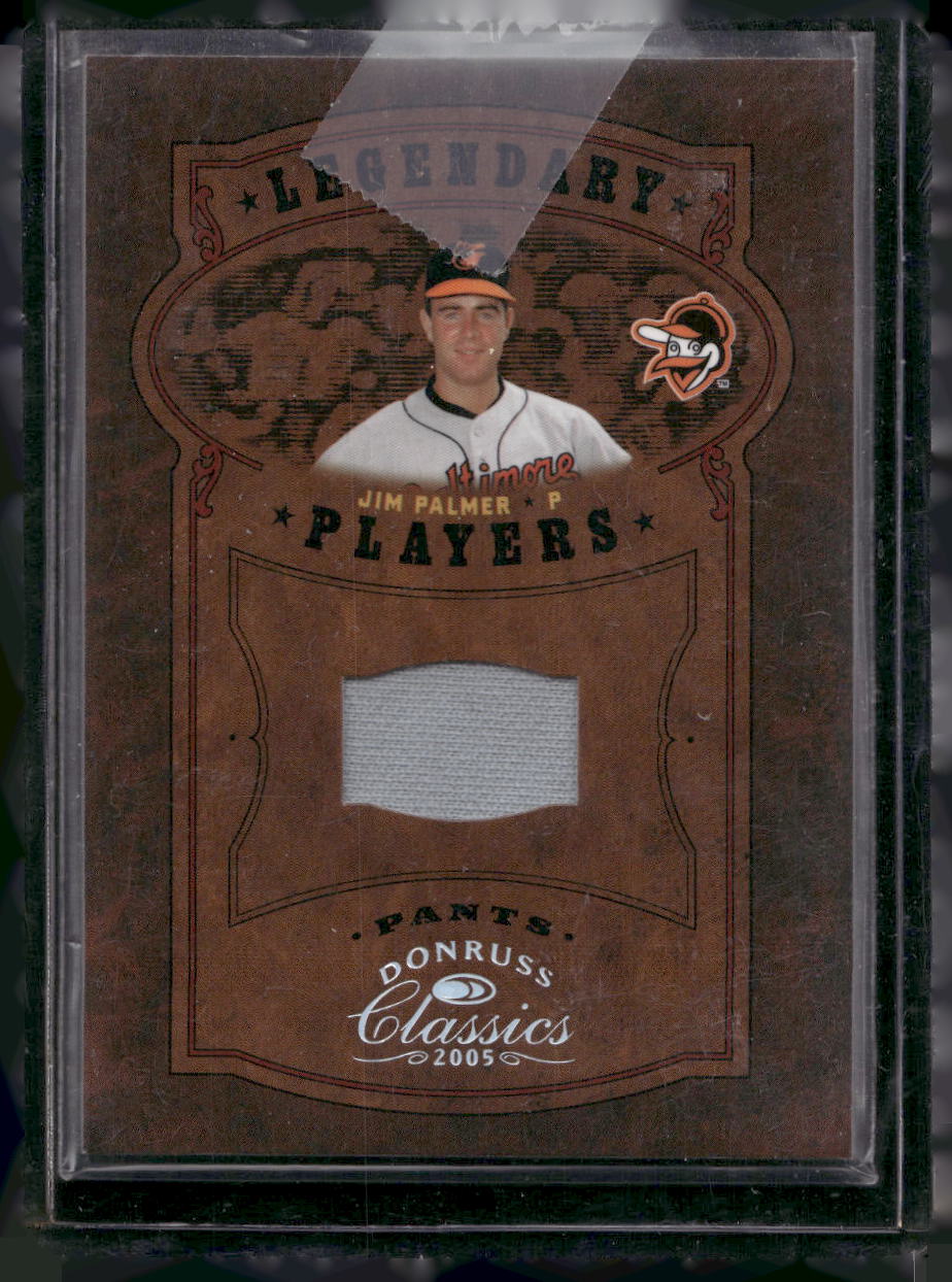 2005 Donruss Classics #LP-20 Jim Palmer Legendary Players Pants #/25