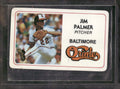 1981 Perma-Graphics Superstar Credit Cards (125- prefix) #125-028 Jim Palmer