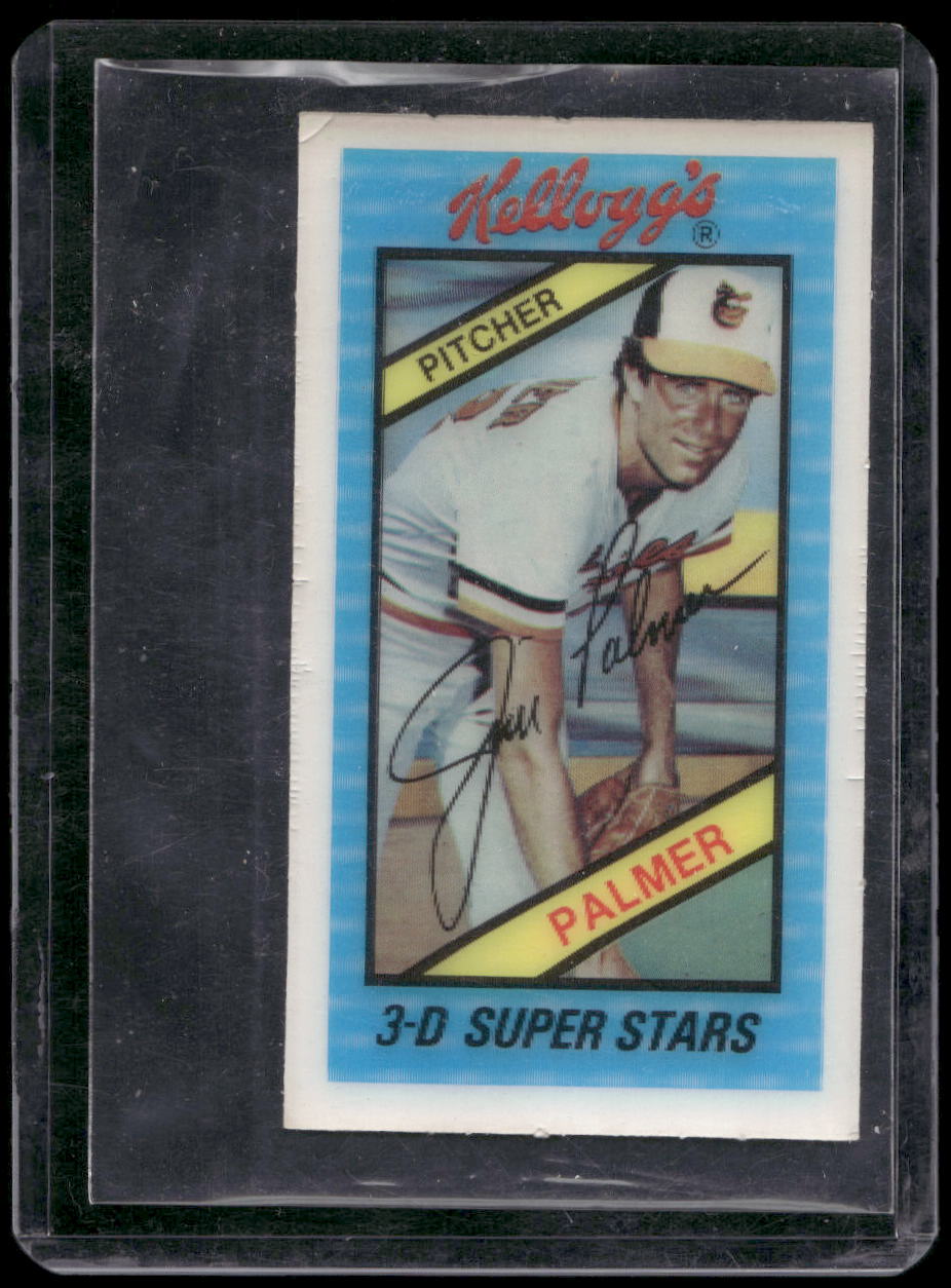 1980 Kellogg's 3-D Super Stars #15 Jim Palmer