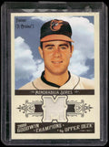 2009 Upper Deck Goodwin Champions #GCM-JP Jim Palmer Memorabilia