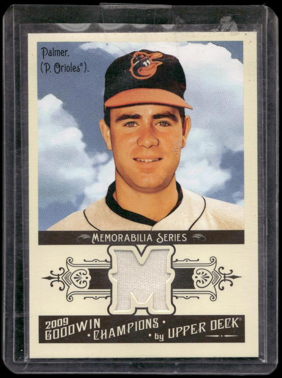2009 Upper Deck Goodwin Champions #GCM-JP Jim Palmer Memorabilia